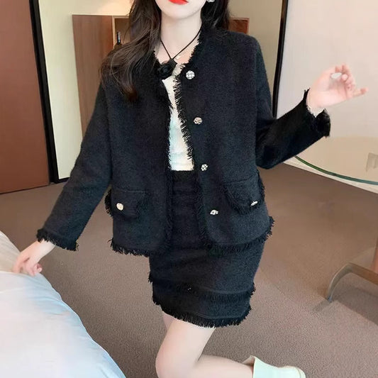 Women's Style Artificial Mink Fur Loose Outer Coats