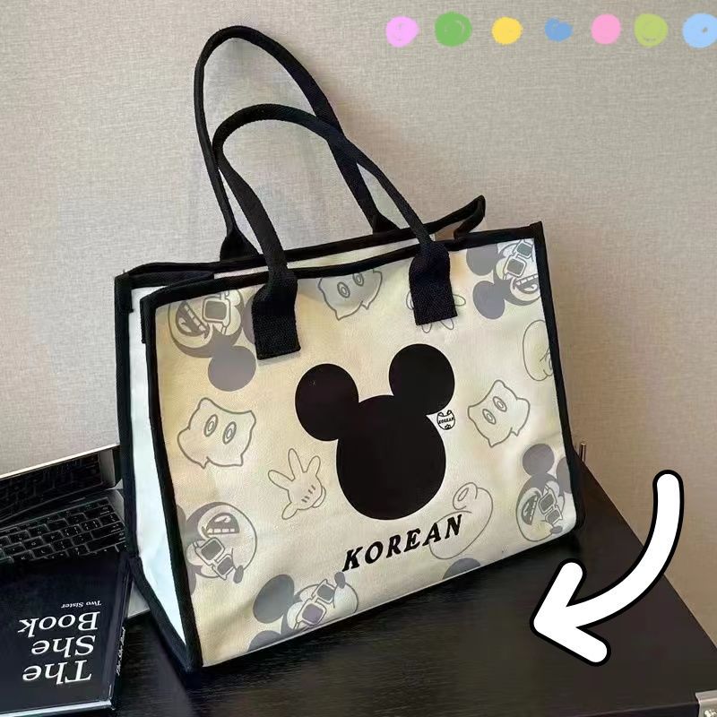 Women's Large Capacity Fashion Canvas Versatile Commuter Bags