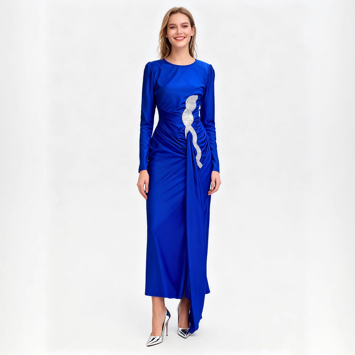 Women's Long Dress Autumn High-grade Fashion Sleeve Dresses