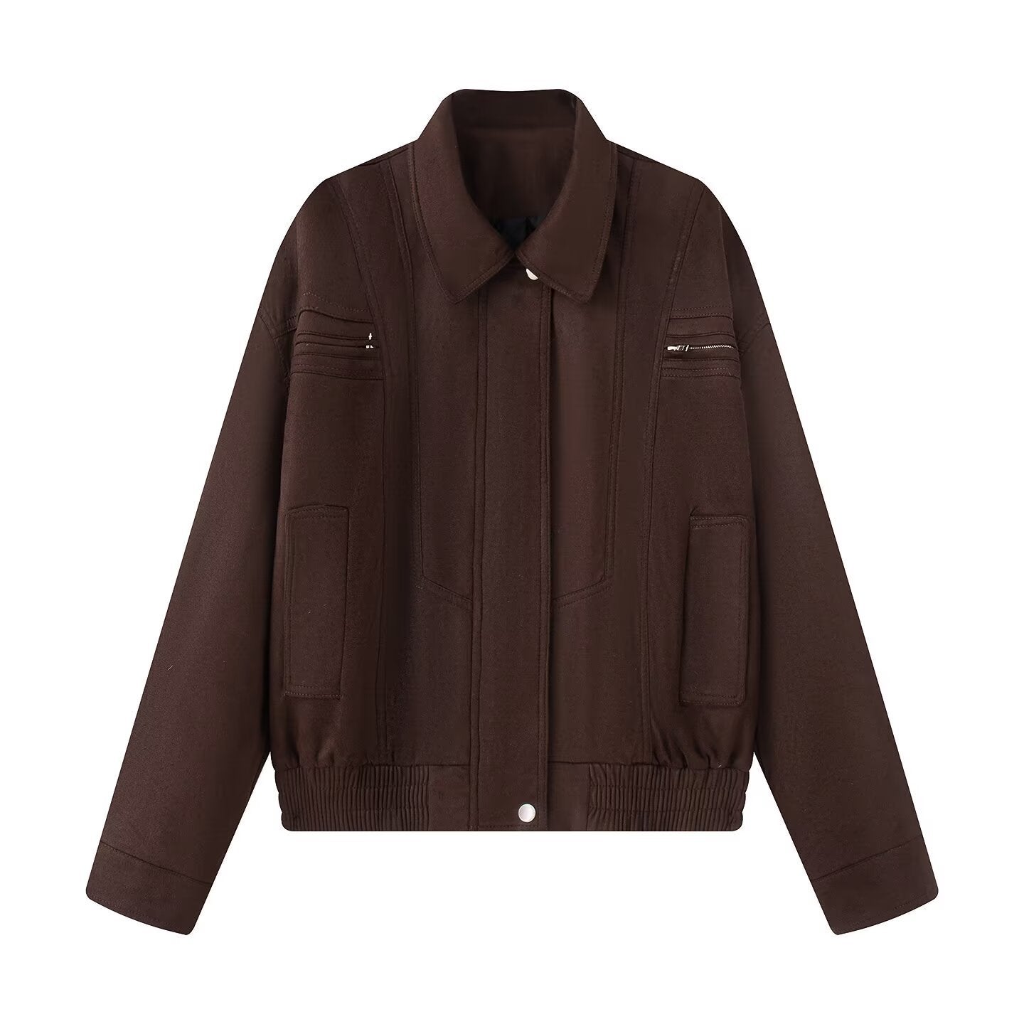 Women's Slouchy American Retro Fashion Motorcycle Jackets