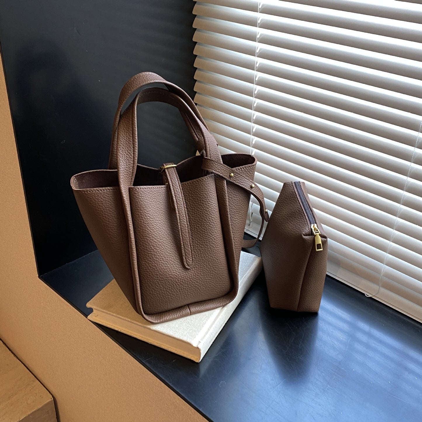 Women's Portable Vegetable Basket Large Capacity Combination Handbags