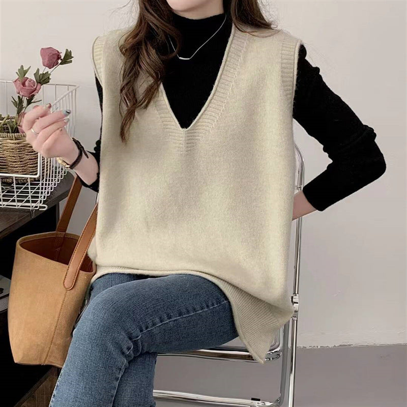Women's Dress Idle Style Knitted For Simple Women's Vest