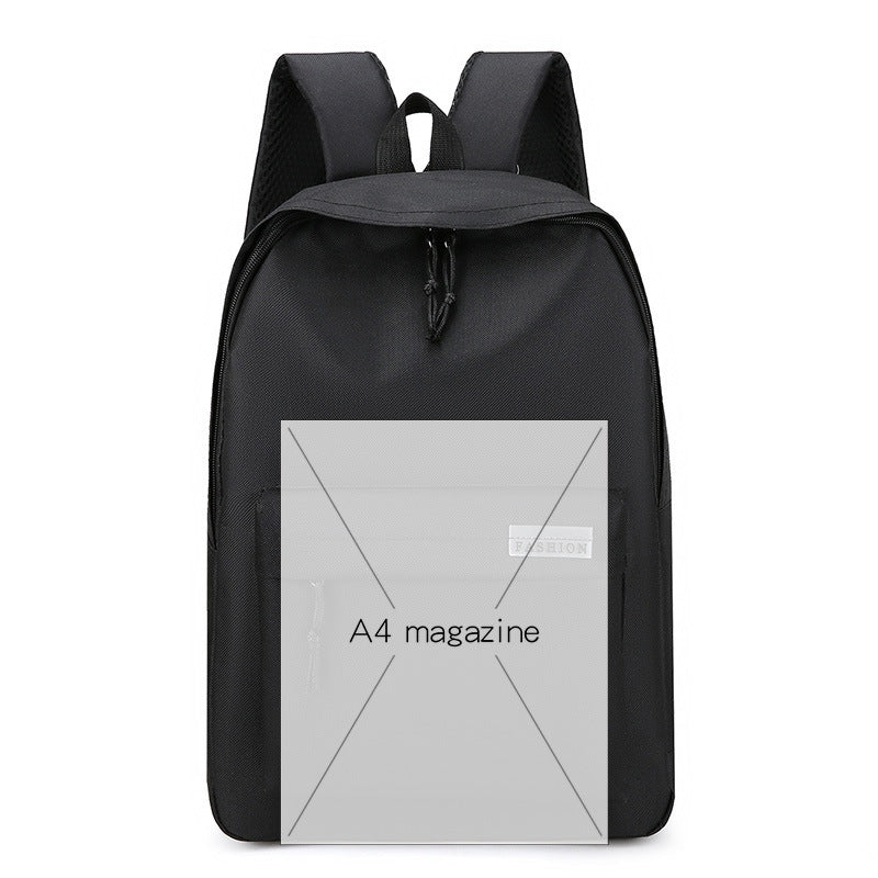 Men's Li Chevalier Simple Large Capacity High College Backpacks