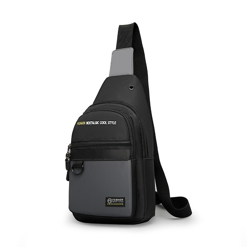 Men's Stylish Classic Fashion Oxford Trendy Men's Chest Bags