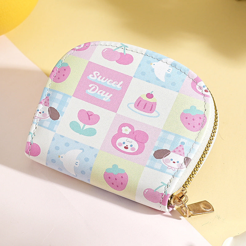 Women's & Men's & Trendy Document Bank Storage Cute Card Holder