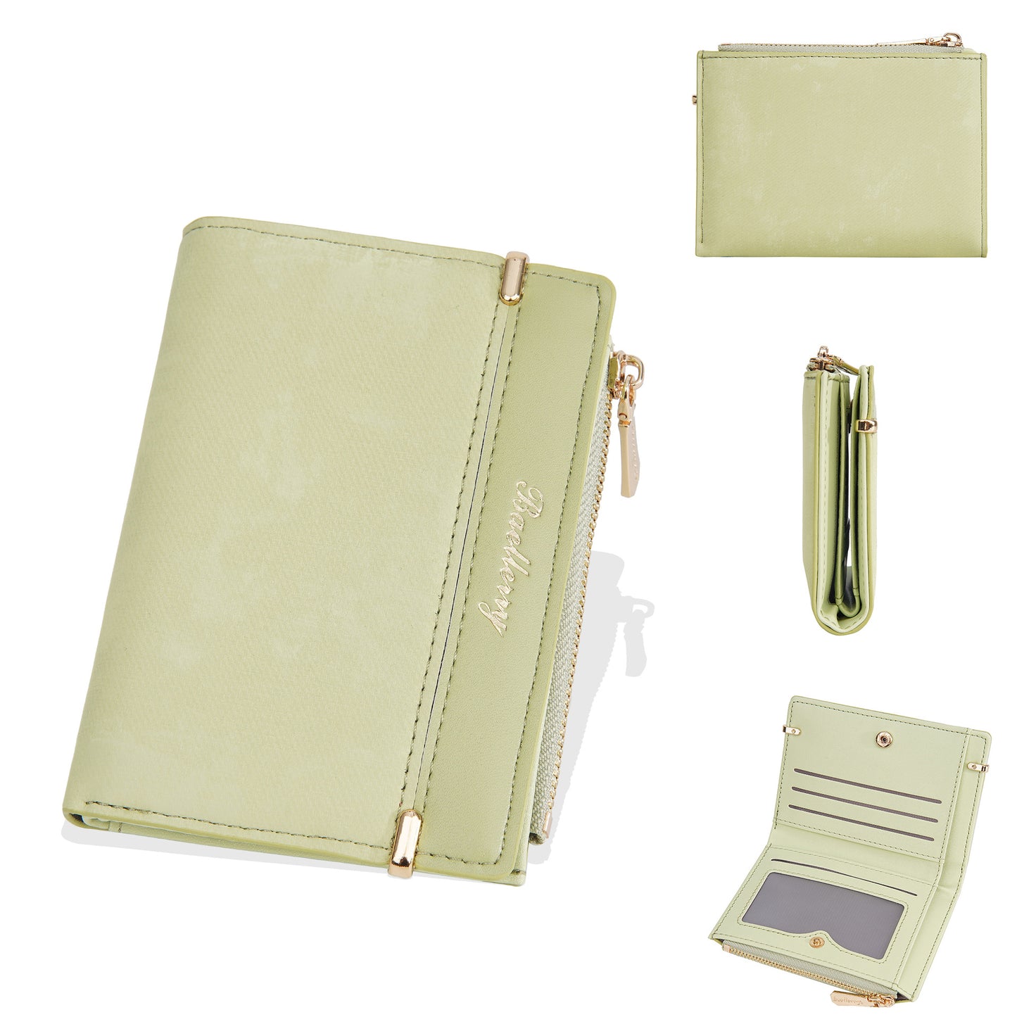 Women's Short High Sense Multiple Slots Pocket Ladies Wallets