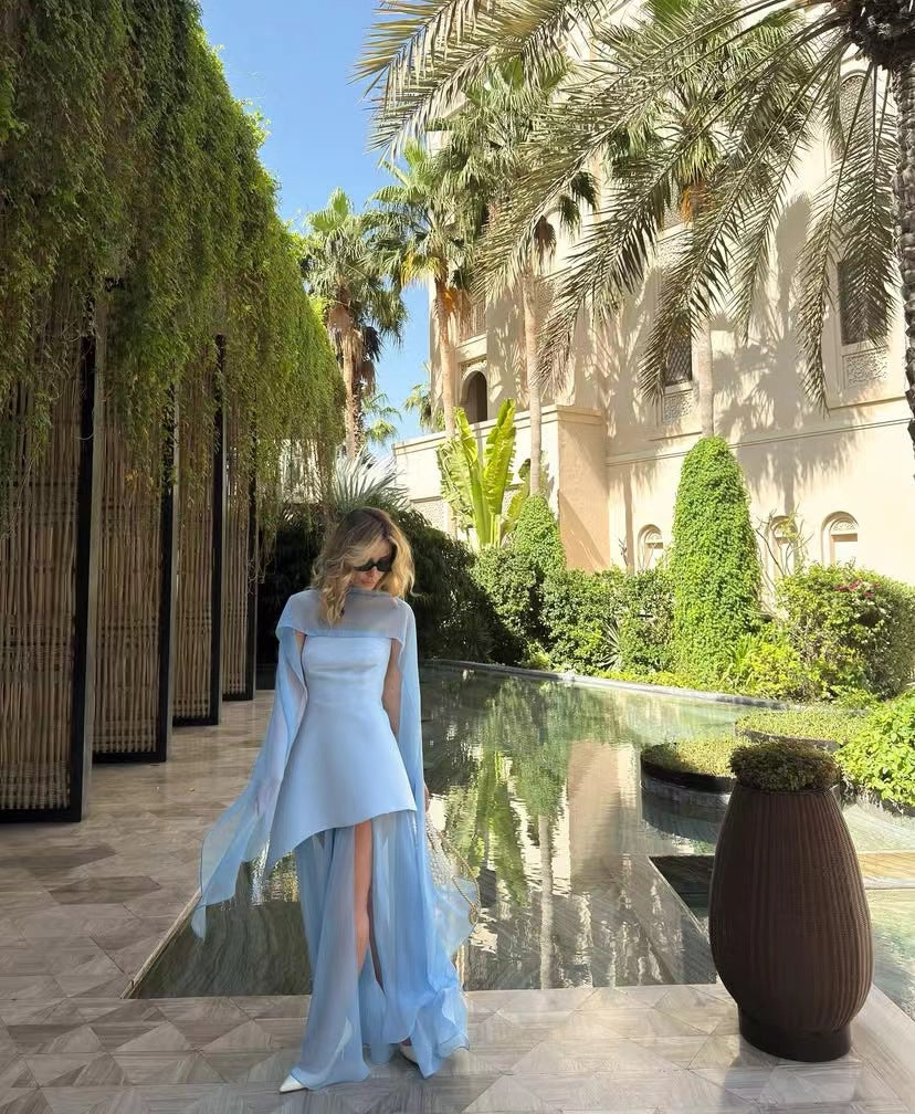 Tube Solid Color Long Dress With Dresses