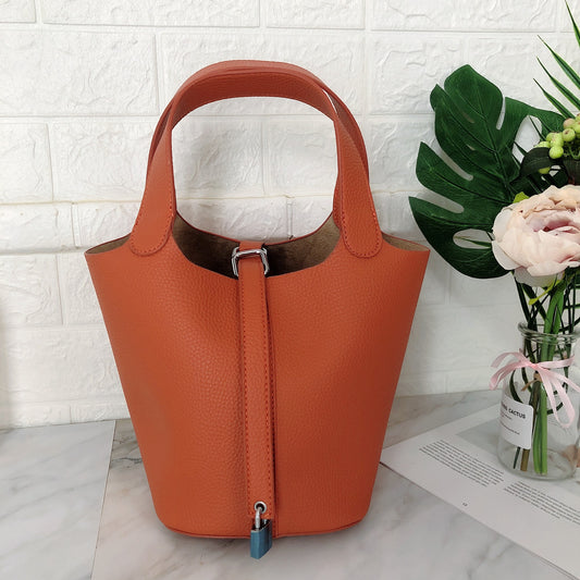 Women's Vegetable Basket Versatile Fashion Hand Color Handbags