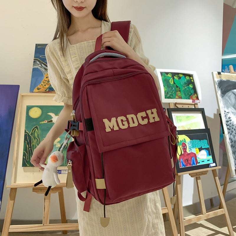 Women's & Men's & Simple Atmospheric Fashion Trend Couple Backpacks
