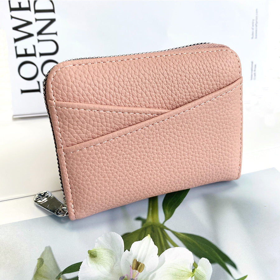 Women's Style Expanding Multiple Slots Simple Large Ladies Wallets