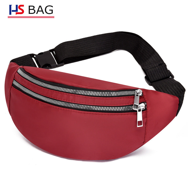 Waterproof Oxford Composite Cloth Large Capacity Stall Men's Waist Packs