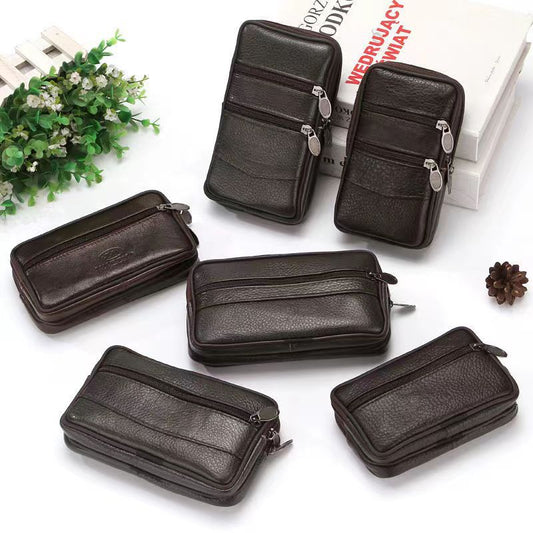 Men's Leather For Mobile Artificial Work Wrist Phone Bags