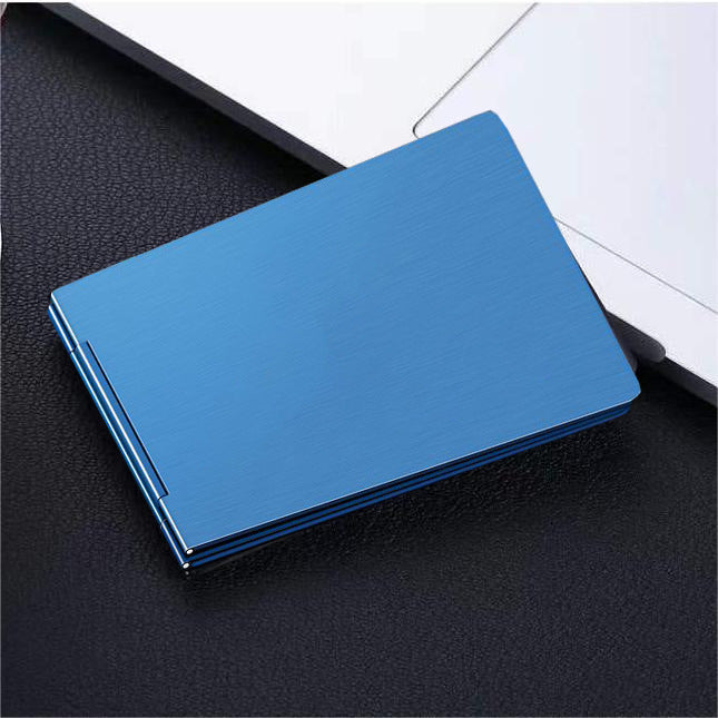 Motor Vehicle Driving License Protective Cover Metal Aluminum Bags