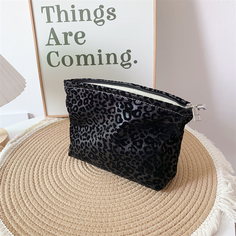 Women's Print Makeup Fashion Clutch Large Capacity Handbags