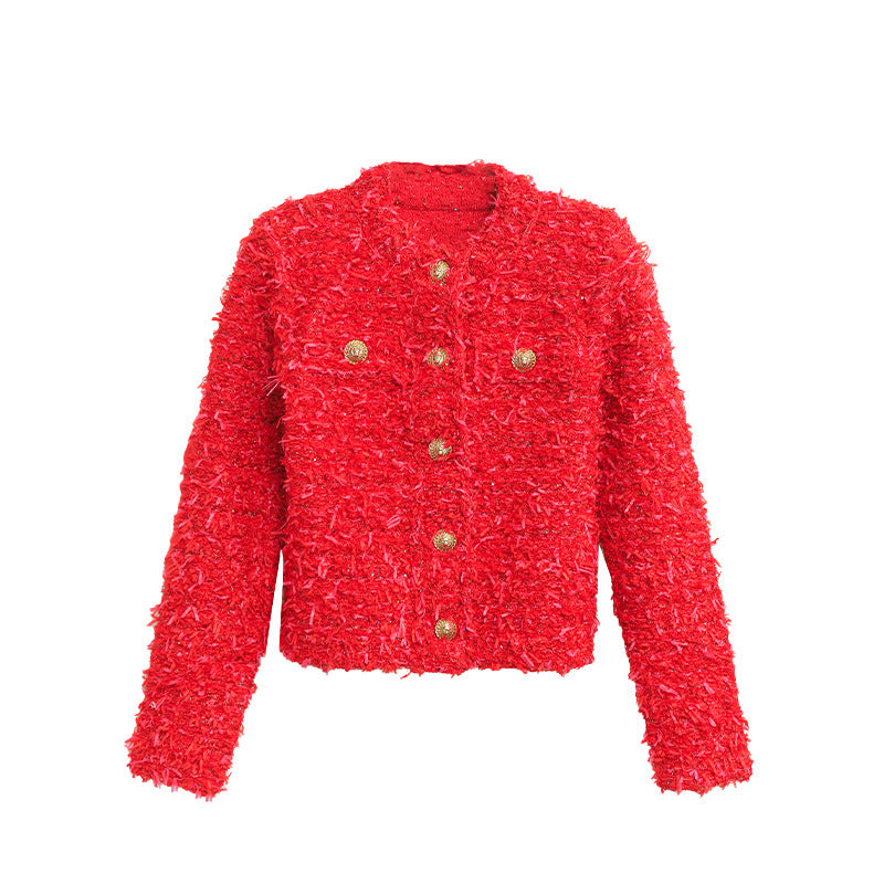 French Style Classic Temperament Entry Lux Knitwear