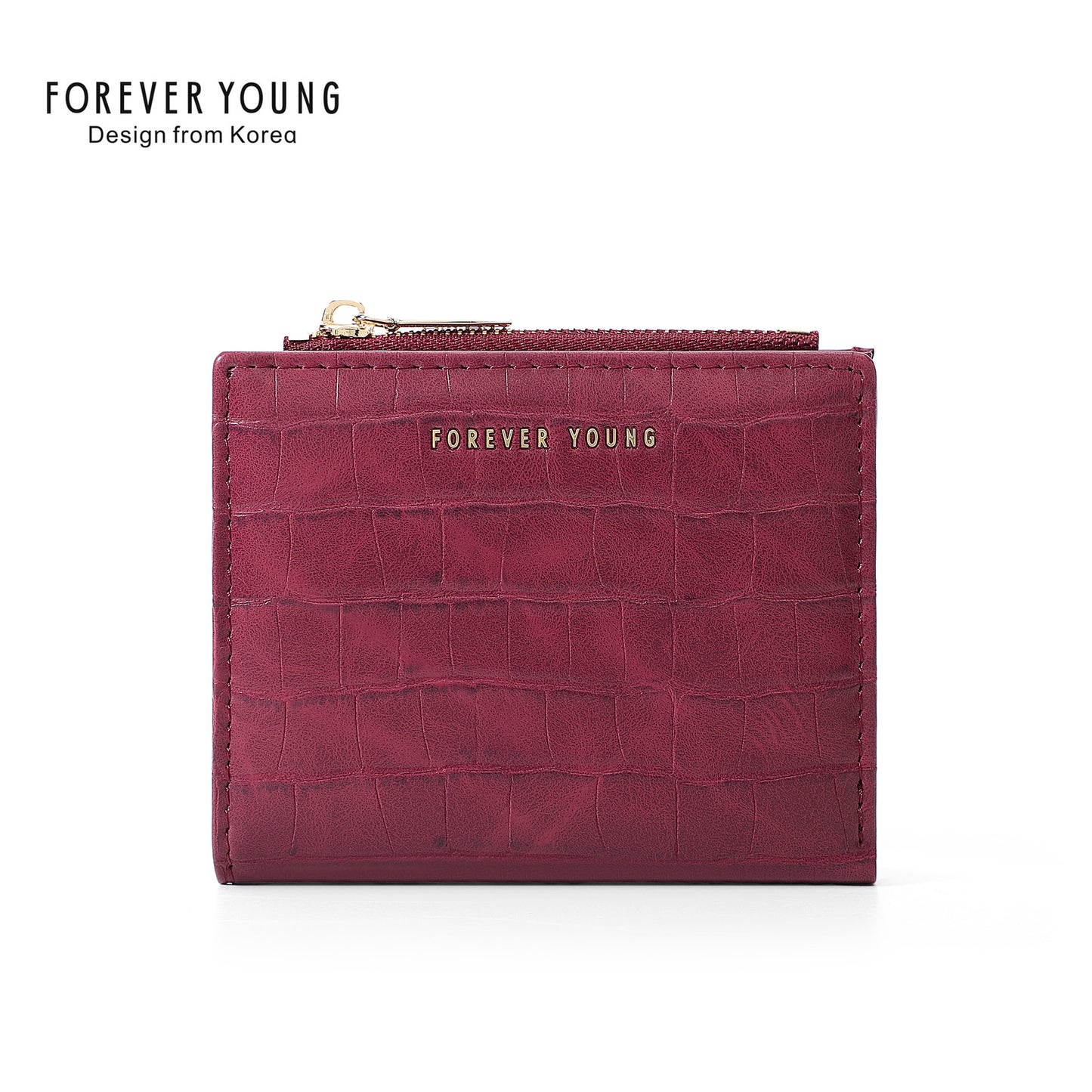 Women's Short Chic Stone Pattern Advanced Sense Ladies Wallets