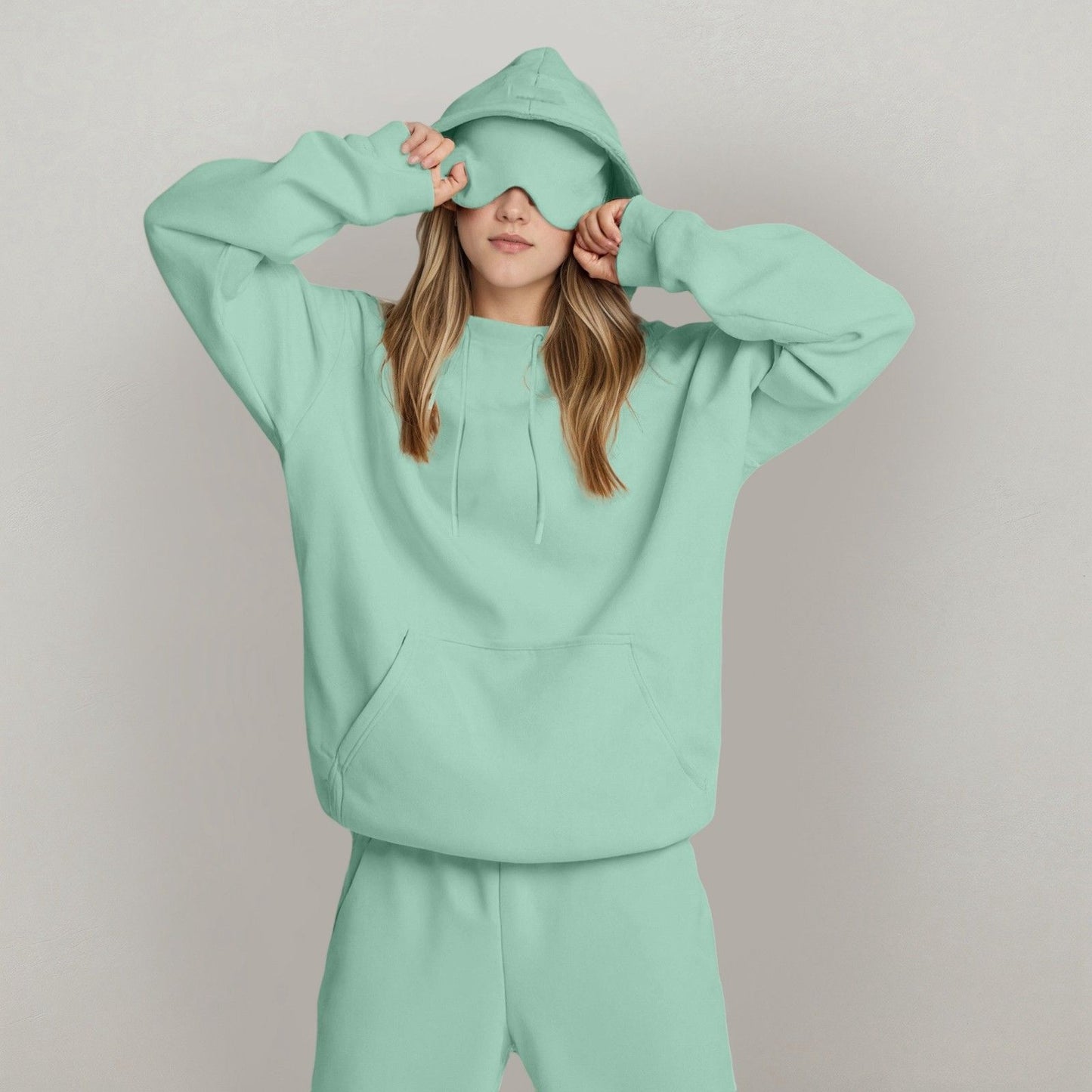 Solid Color Loose-fitting Versatile Simple Casual Trend Sweaters