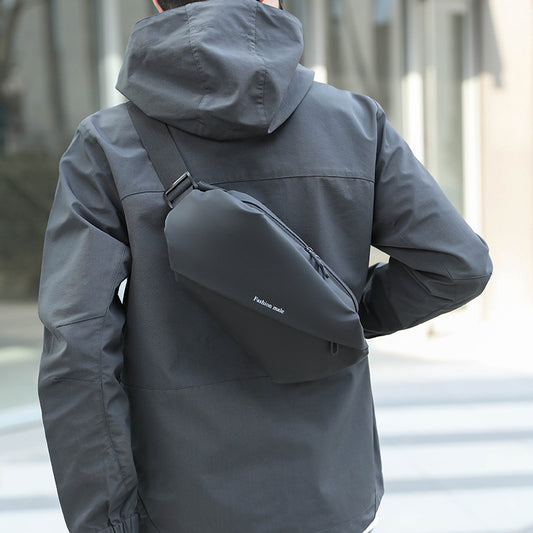 Men's Attractive Style Slanted Trendy Cool Men's Chest Bags