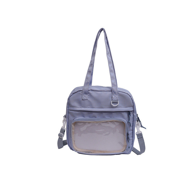 Cartoon Large Capacity Class Canvas Female Shoulder Bags