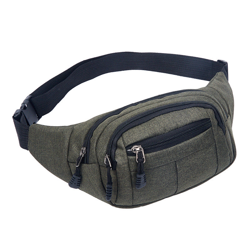 Women's & Men's & Fashion Waterproof Leisure Large Capacity Men's Waist Packs