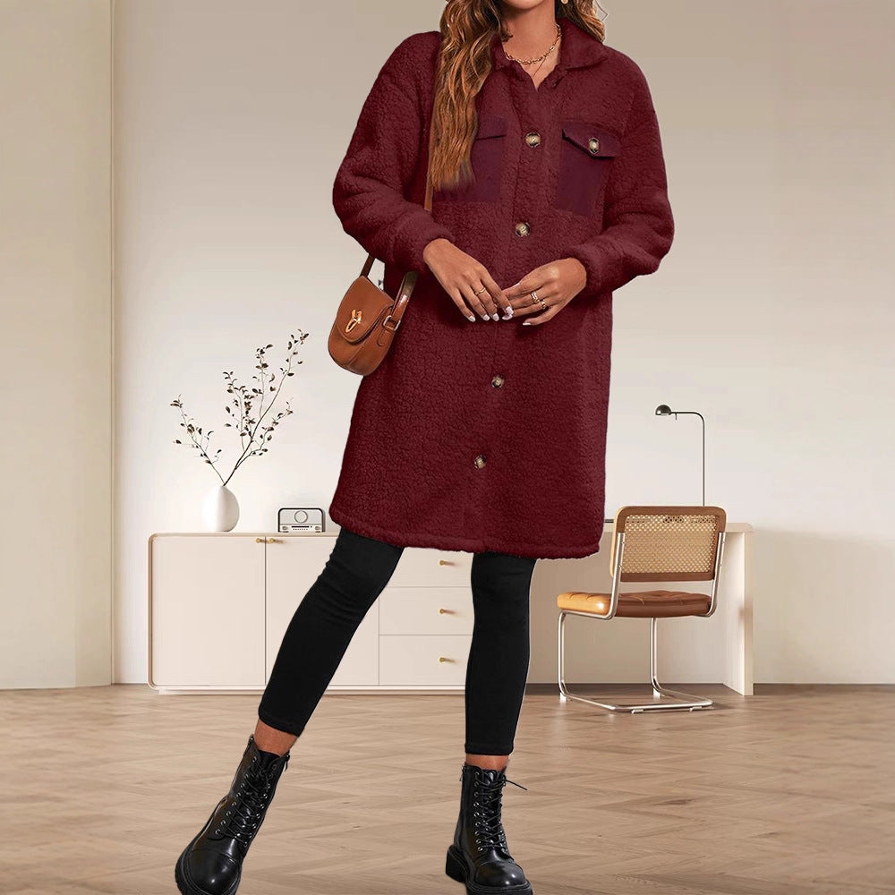 Women's Pretty Single Row Cashmere Warm Sweaters