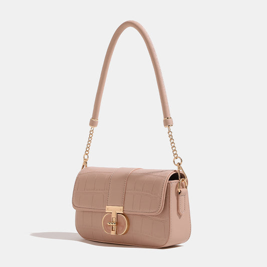 French Style Underarm High-grade Pink Female Crossbody Bags