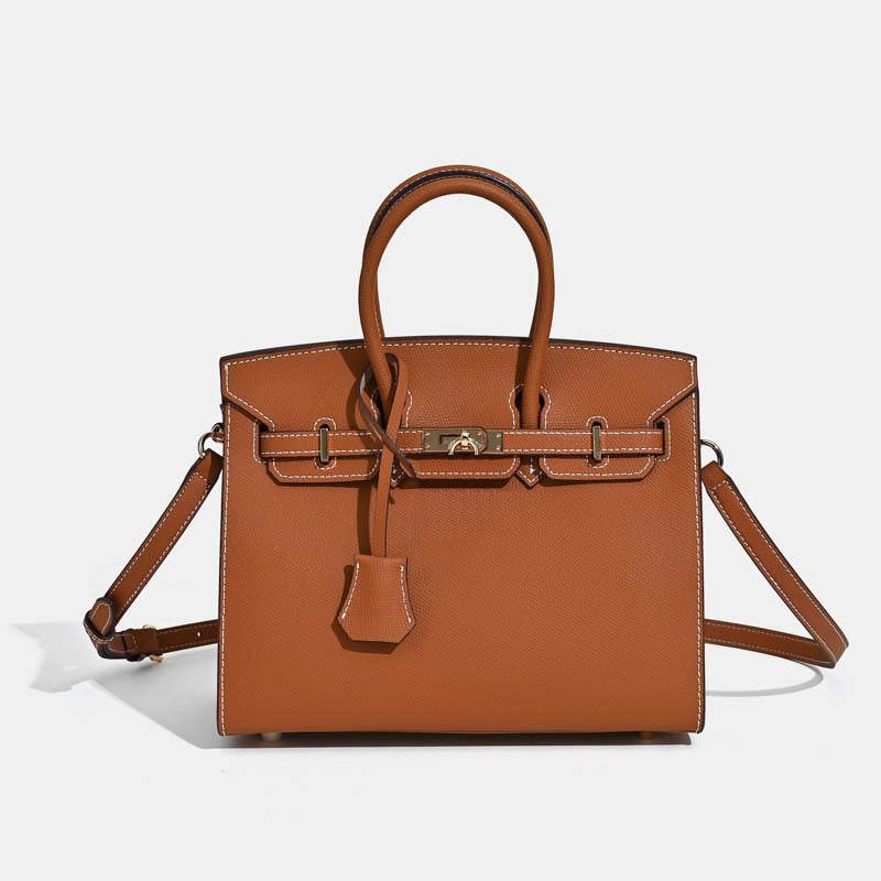 Durable Women's Leather Fashion Large Capacity Handbags