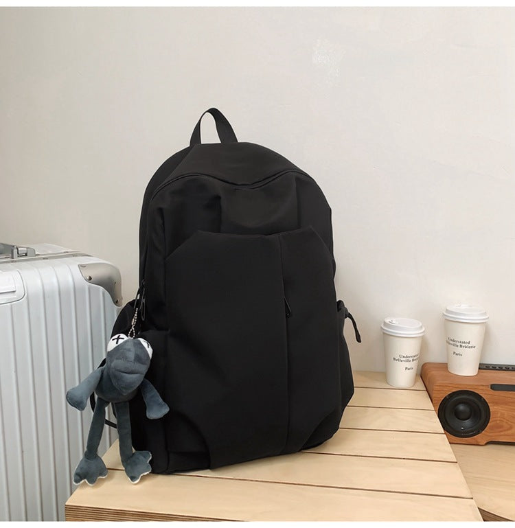 Women's & Men's & College Trendy Cool Simple Large Middle School Students' Schoolbags