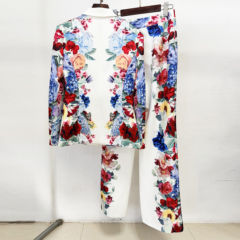 Creative Charming Bright Digital Printing Two-piece Jackets
