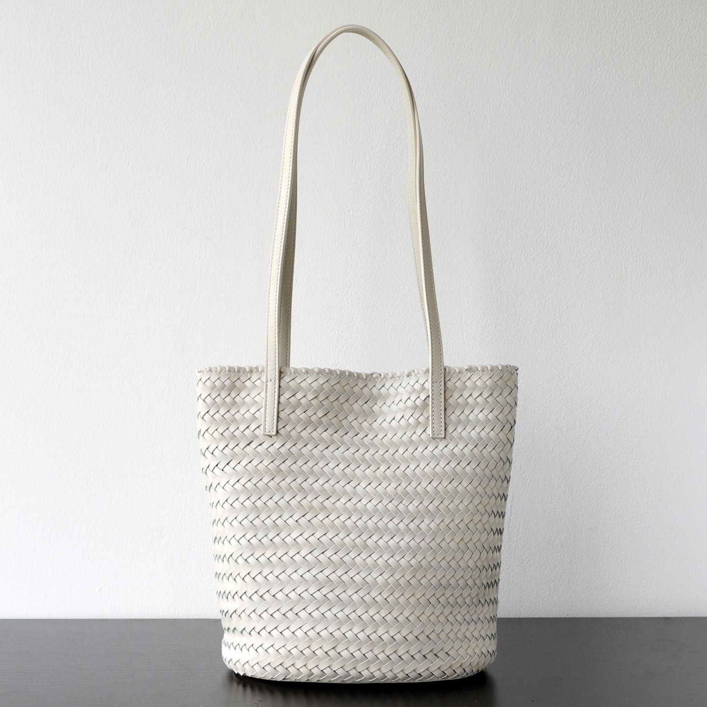 Layer Vegetable Tanning Leather Hand-woven Underarm Armpit Bags