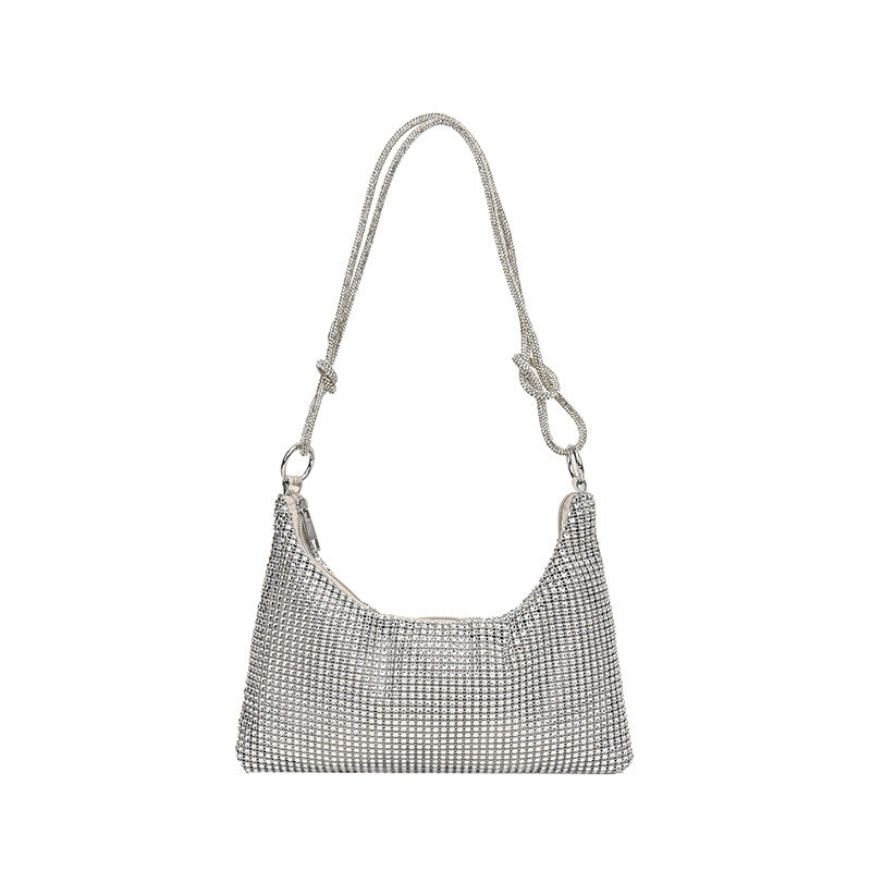 Women's Personalized Diamond Trendy Fashion Western Style Shoulder Bags