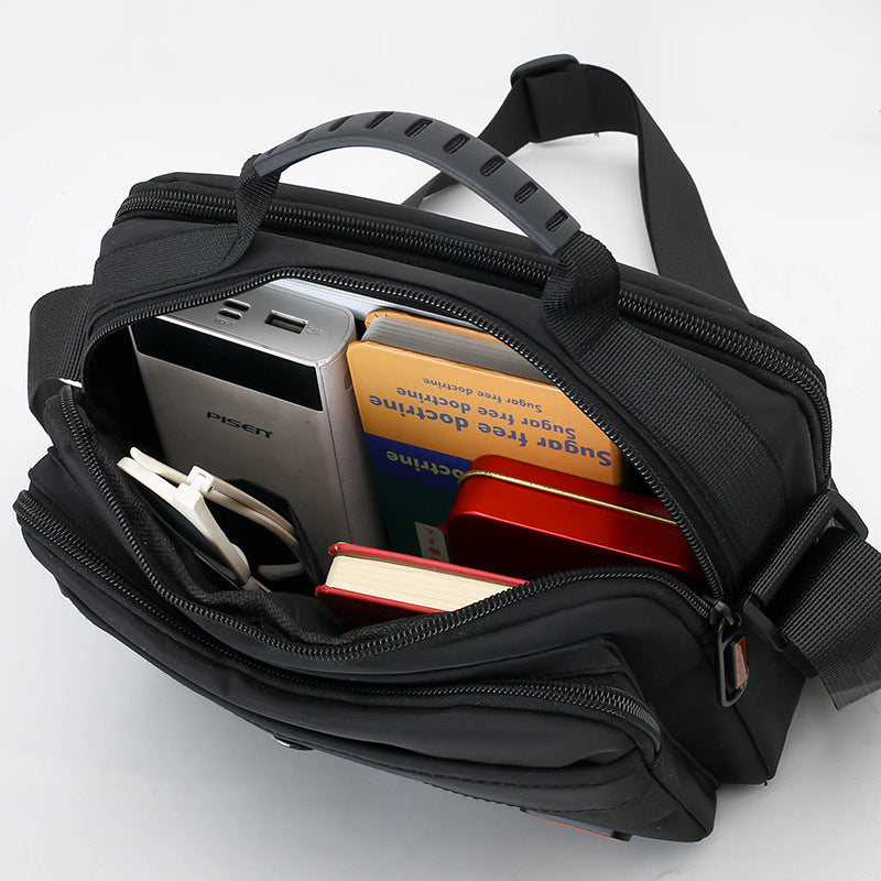Men's Trendy Wild Simple Nylon Daily Commute Men's Messenger Bags