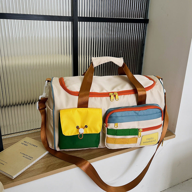 Capacity Short Trip Dry Wet Separation Travel Bags