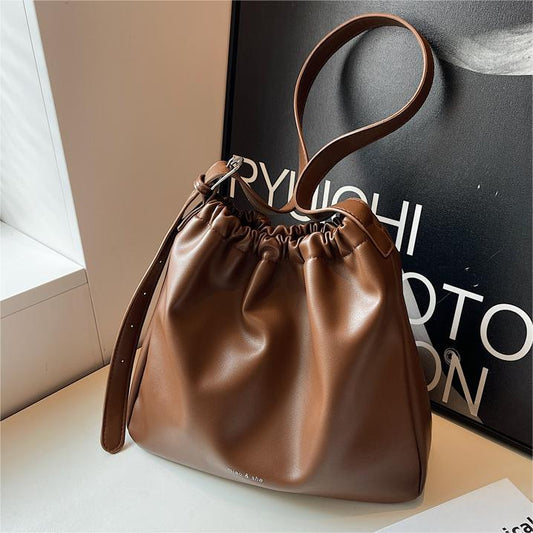 Women's Simple Commute Large Capacity Retro Tote Bags