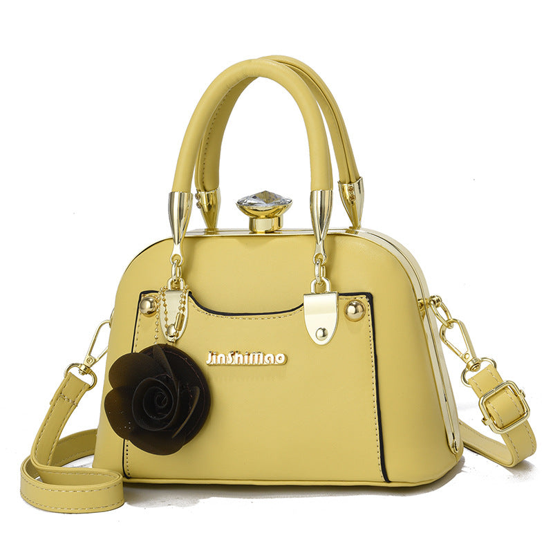 Women's Trendy Steel Frame Shell Mini Shoulder Bags