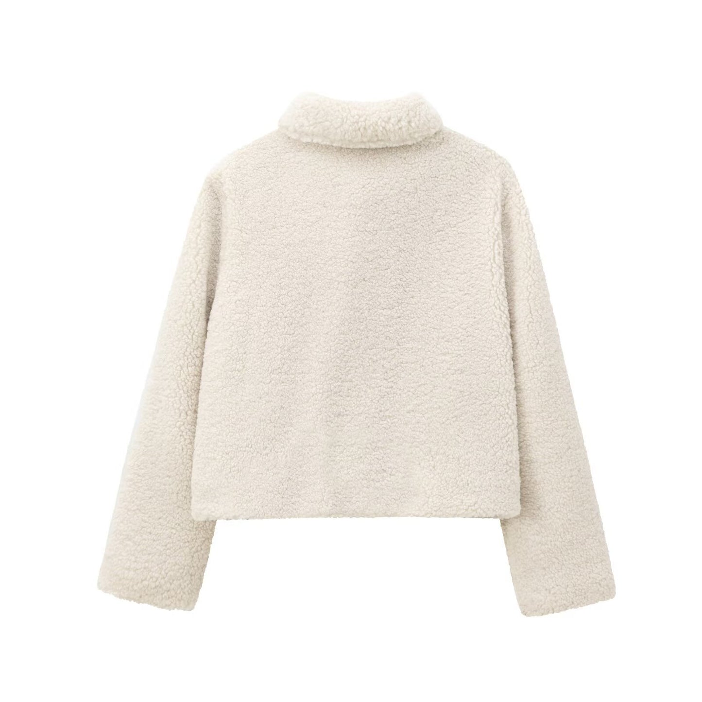 Women's Slouchy Winter Fashion Fleece Overcoat Jackets