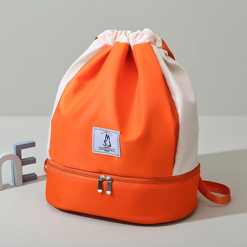 Women's & Men's Portable Storage Dry Wet Separation Waterproof Beach Travel Bags