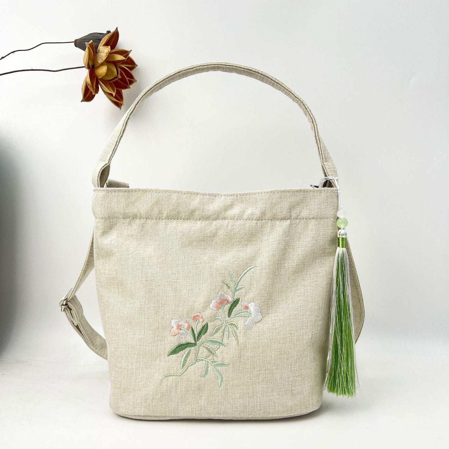 Embroidery Hand Literary National Style Ancient Handbags