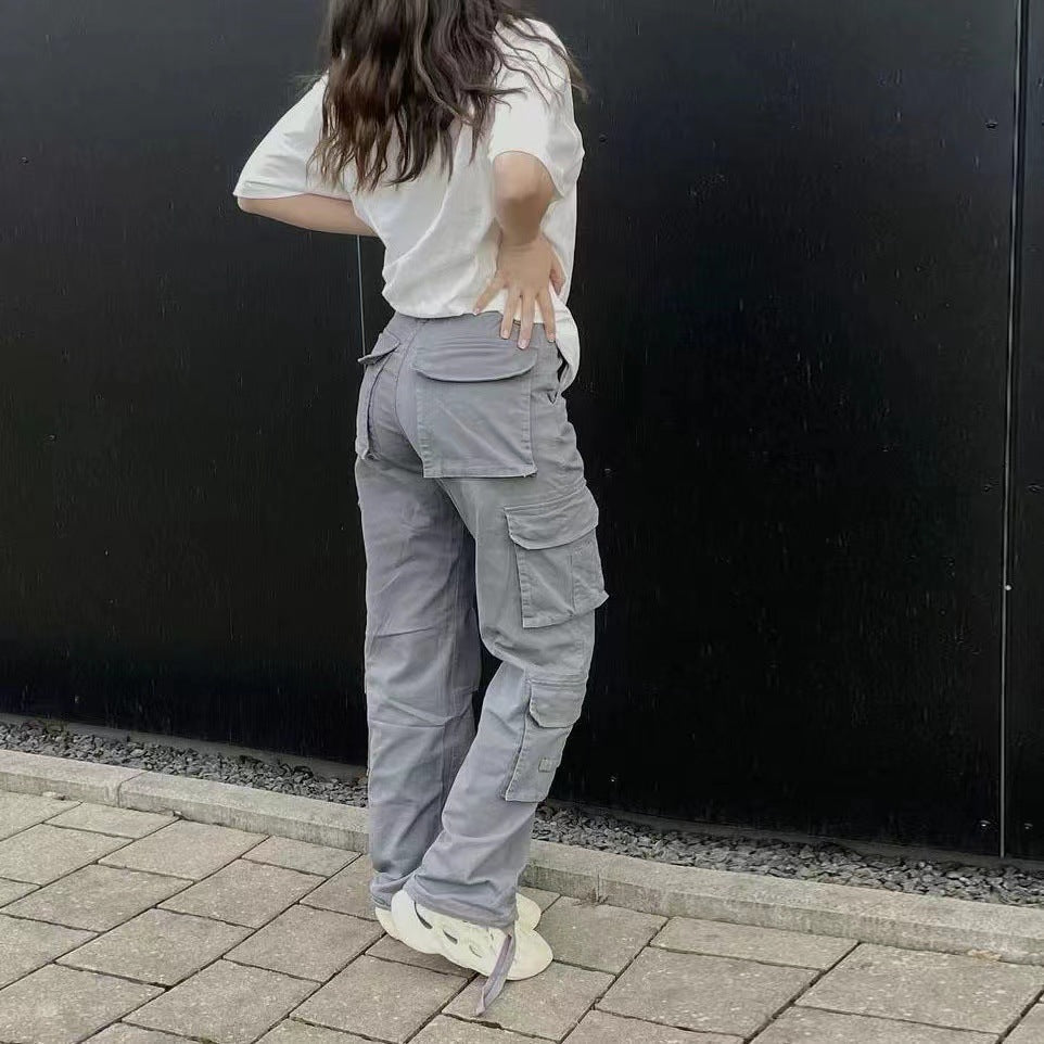 Women's Street Hip Hop Style Low Waist Fashion Jeans