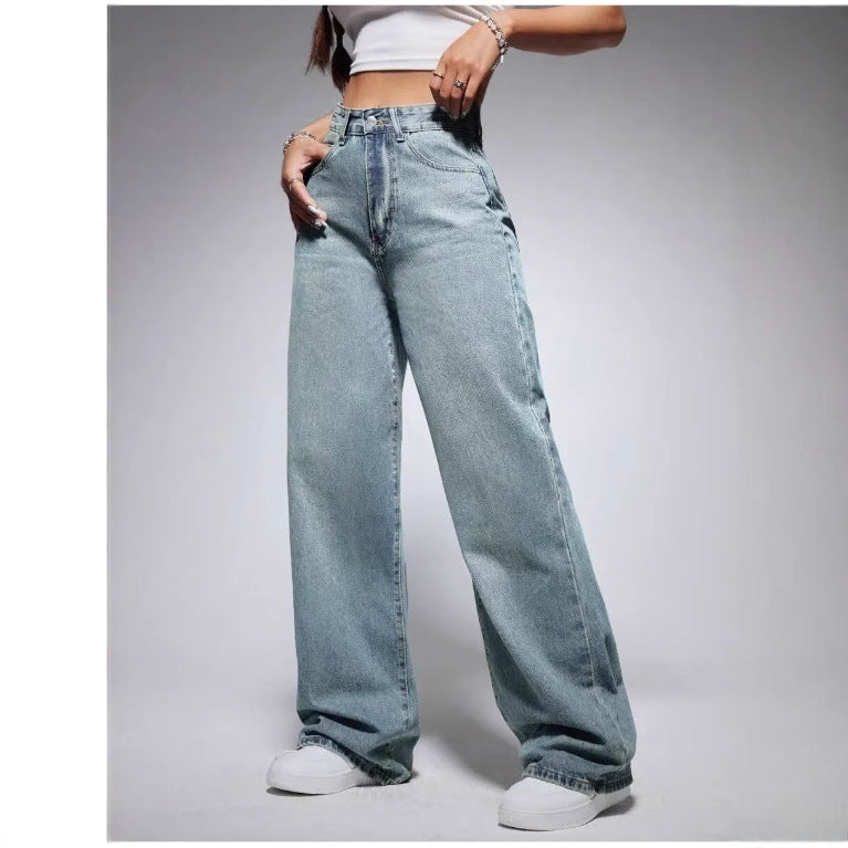 Women's Elegant New Russian Wide Leg Jeans