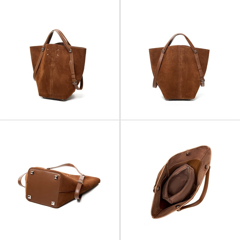 Women's Exquisite Light Luxury Minority High-grade Single Bucket Bags