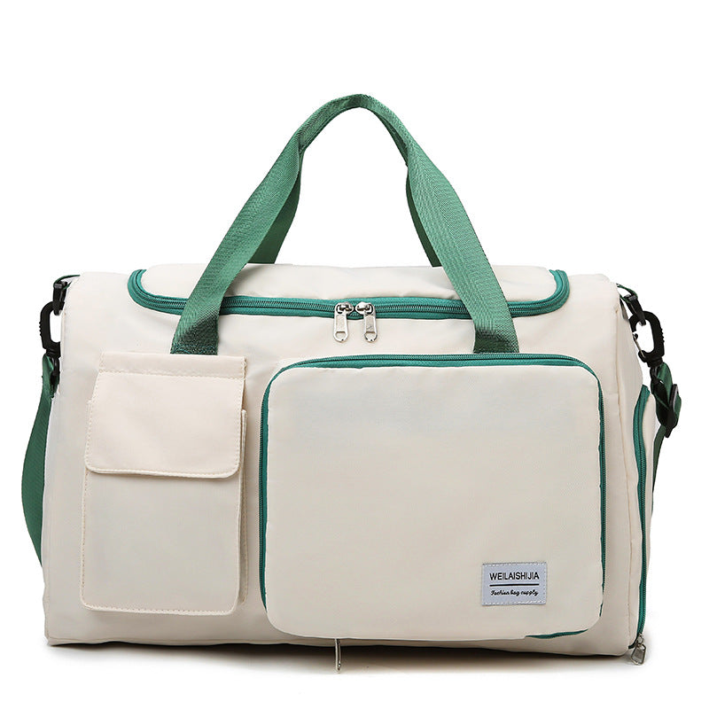 Spring Foldable Hand-held Large Capacity Excursion Travel Bags