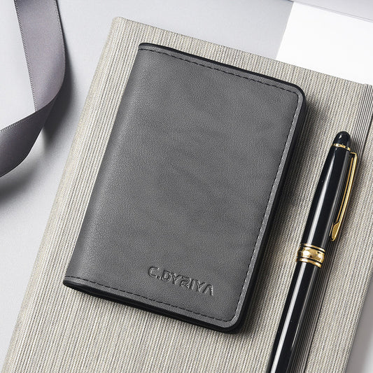 Men's Creative Swiping Simple Multiple Slots Card Holder