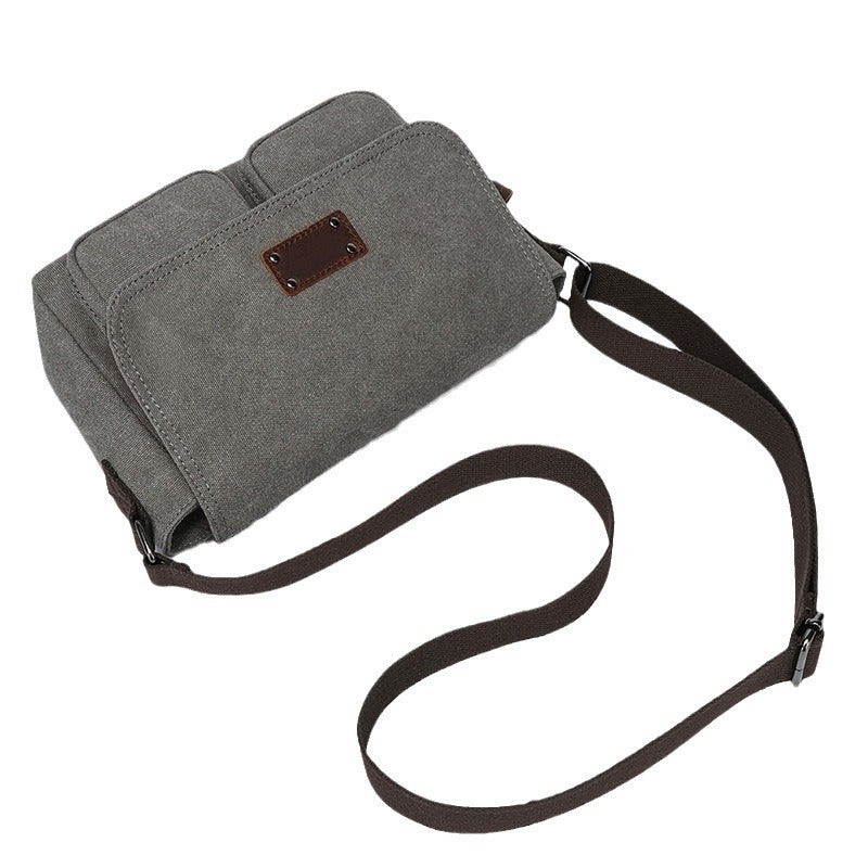 Men's Canvas Portable Household Street Tide Men's Messenger Bags