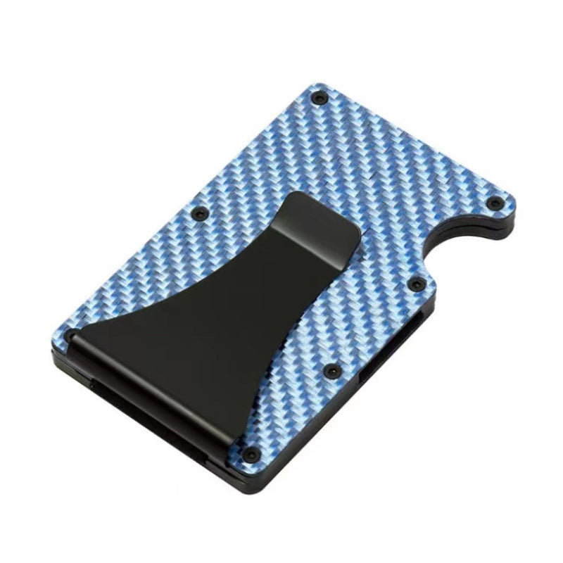 Carbon Fiber Credit Box Swiping Bank Card Holder