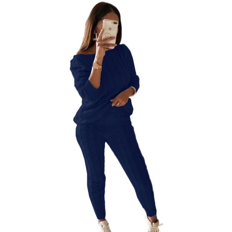 Women's Versatile Trendy Fashion Solid Color Sweaters