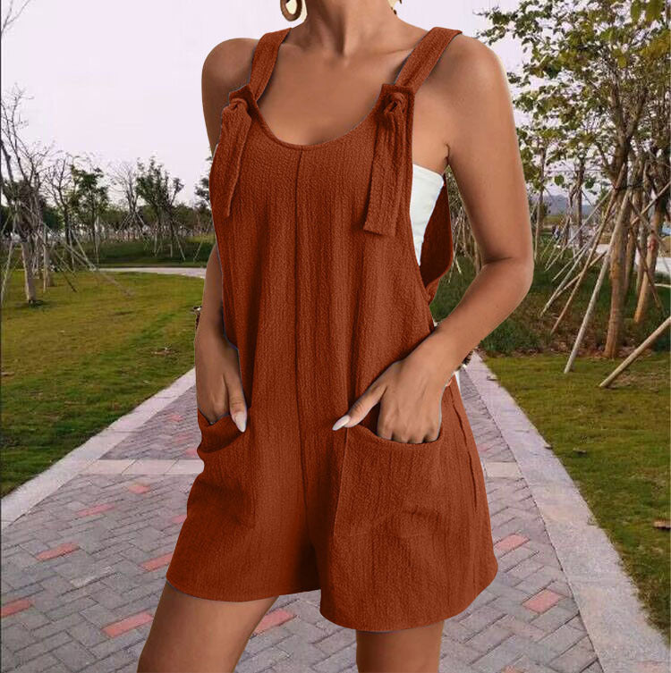 Women's Summer Casual Fashion Suspenders Suspender Women's Jumpsuit/clothing