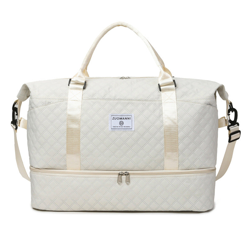 Capacity Texture Commuter Short Trip Dry Travel Bags