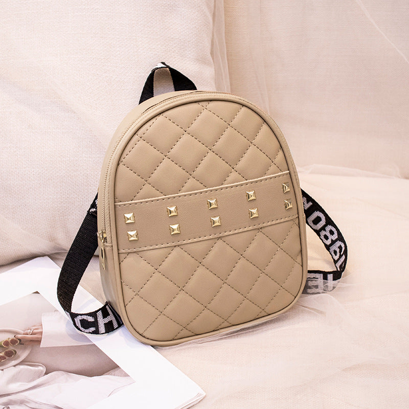 Women's Classic Charming Beautiful Rivet Embroidered Backpacks