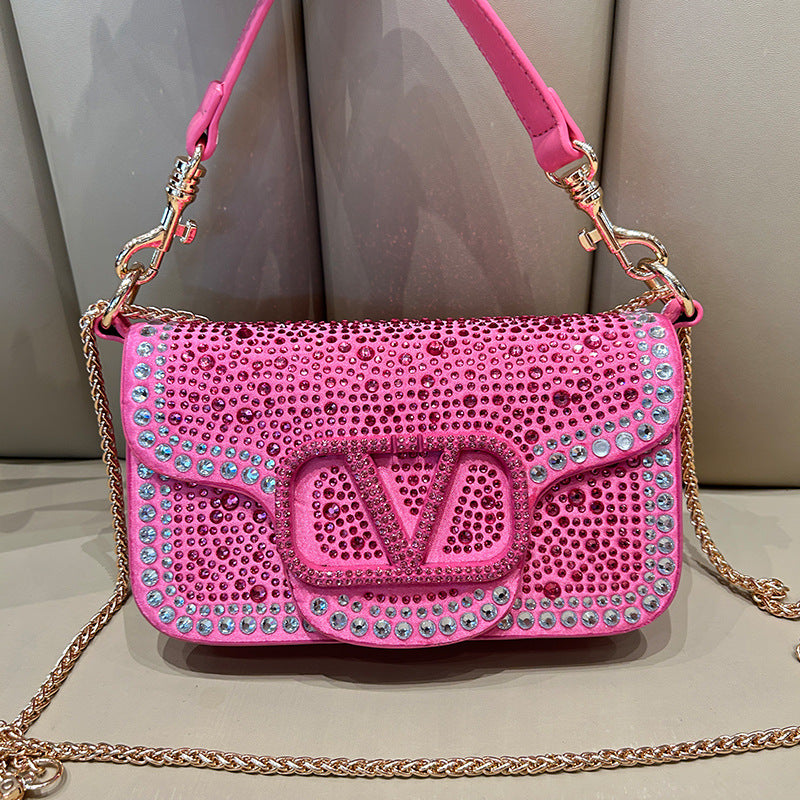 Slouchy Women's For Dinner Over Diamond Crossbody Bags